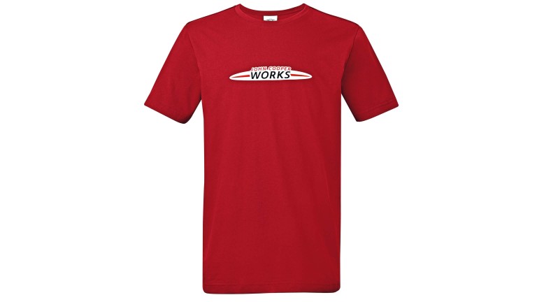 JCW Logo Tshirt Men´s Chili Red