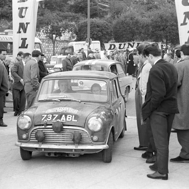 MINI - PAT MOSS. Rally Monte Carlo came third in a man's world