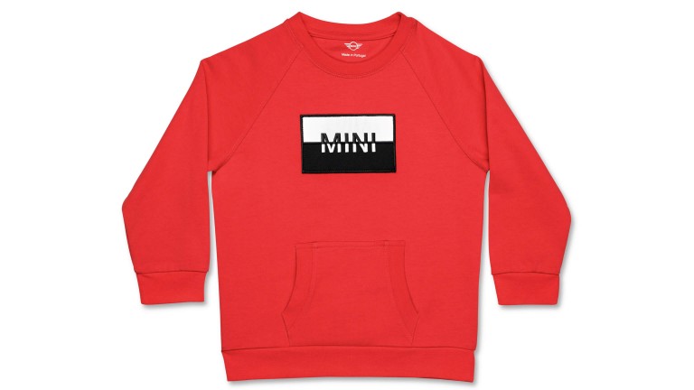 MINI Logo Patch Sweatshirt Kids Coral