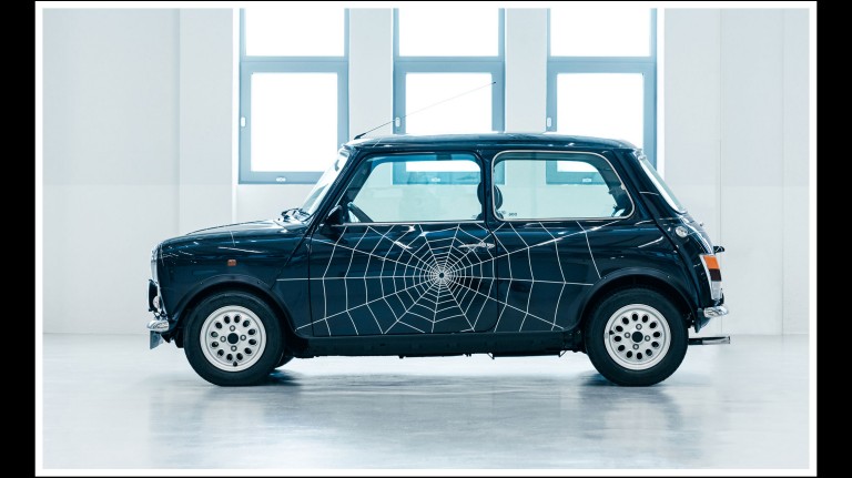 Profile of the MINI Cooper Spider by Kate Moss.