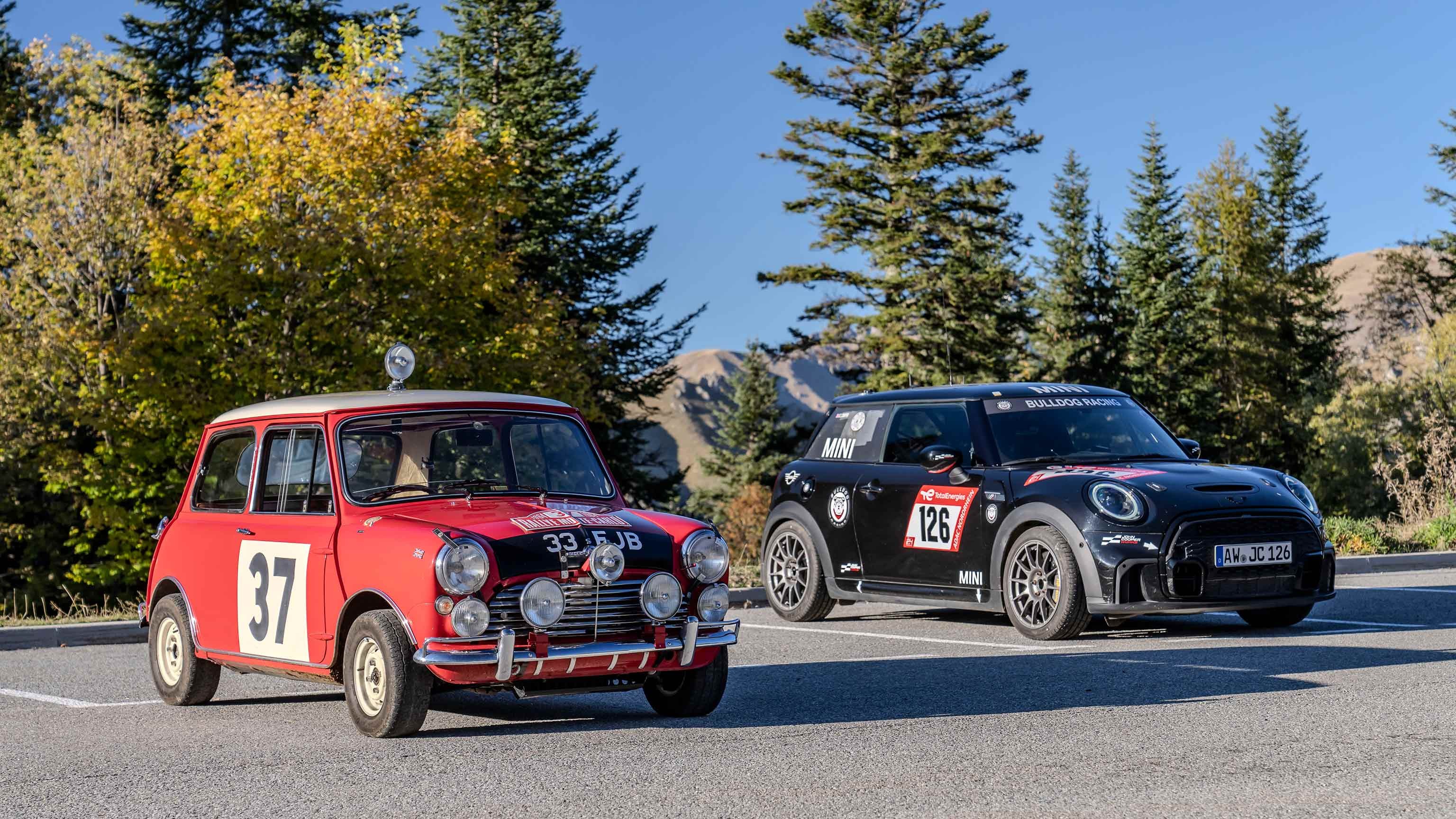 MONTE CARLO RALLY 1964 MINI monte-carlo-rally-1964-mini