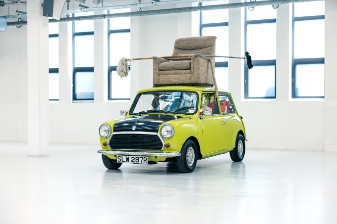 Mr.Bean's Authentic car- 1:50 scale Mini cooper car and