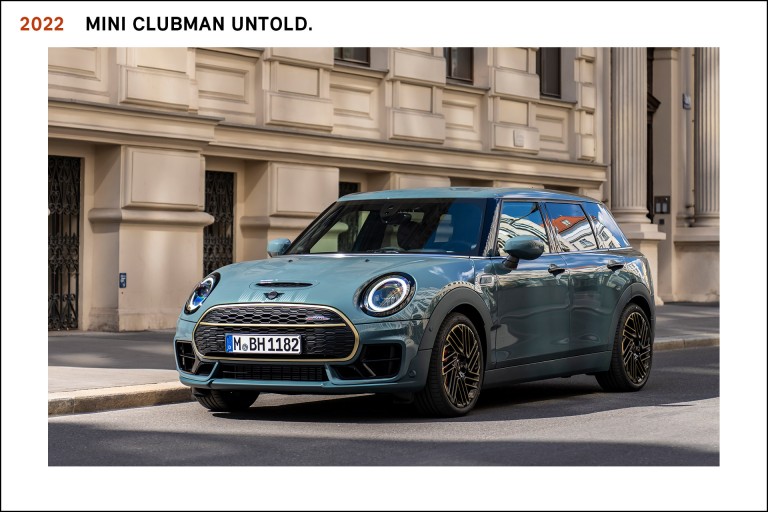 Released in 2022, the MINI Clubman Untold Edition aims to create a sense of elegance, excellence and exclusivity.
