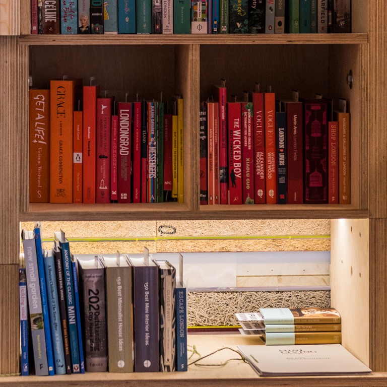 MINI LIVING Urban Cabin micro-library.