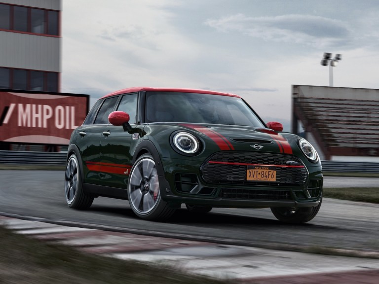 MINI John Cooper Works Clubman – front view – race track