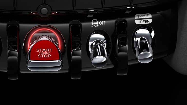 MINI John Cooper Works – driving modes – switches