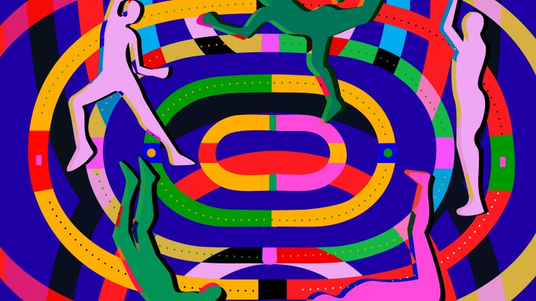 Part of Shawna X's Rooftop Artwork