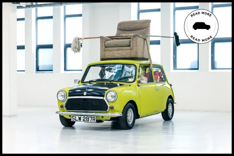 The front of the Mini 1000 „Mr. Bean”.