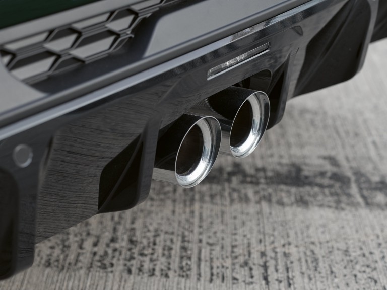 For an even more dynamic driving experience – the powerful distinctive exhaust flap system