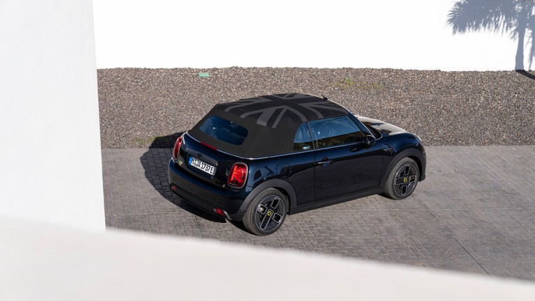 All-Electric MINI Convertible – front view